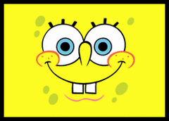 spongebob, faces