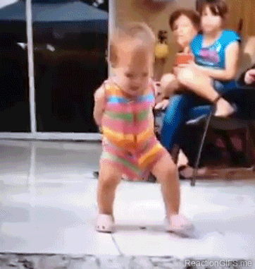 bebe, danser, baby, dancing