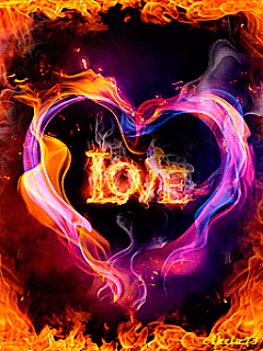 love, coeur de feu