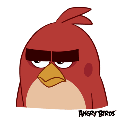red soupir, angry birds