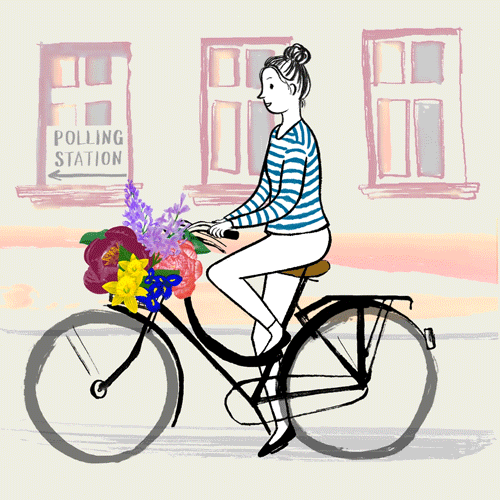 flor, mulher, mujer, woman on a bike, flowers, femme à vélo, fleurs