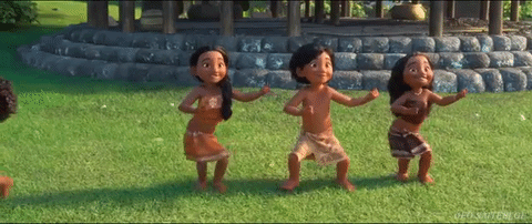 vaiana, moana, danse tahitienne