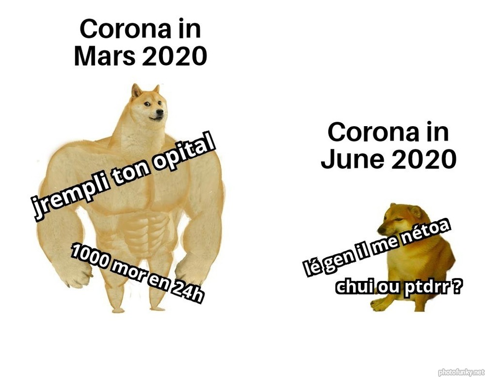 corona mars 2020, june