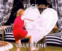 valentines day, fuck valentine, saint valentin, coeur