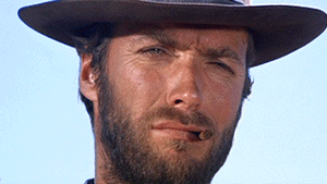 clint eastwood, oui, yes, western, le bon la brute et le truand, film, 1966
