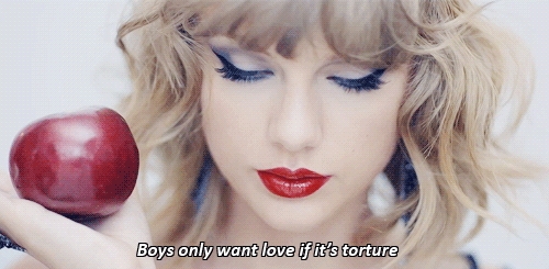 taylor swift, blank space, boys only want love if its torture, pomme