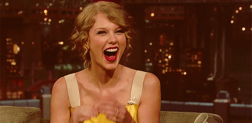 taylor swift laughing, rire, rigoler
