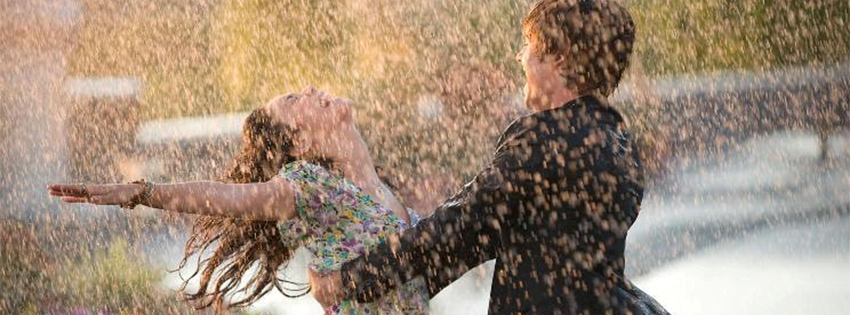 couple, danser sous la pluie, high school musical, zac efron, vanessa hudgens, couverture facebook, facebook cover