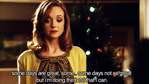 glee, emma, jayma mays, some days are great, some days not so great
