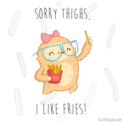 frites, sorry tighs i like fries