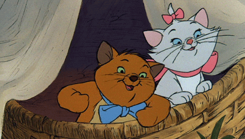 aristochats, aristocats, happy, content, danse, dancing, toulouse, marie