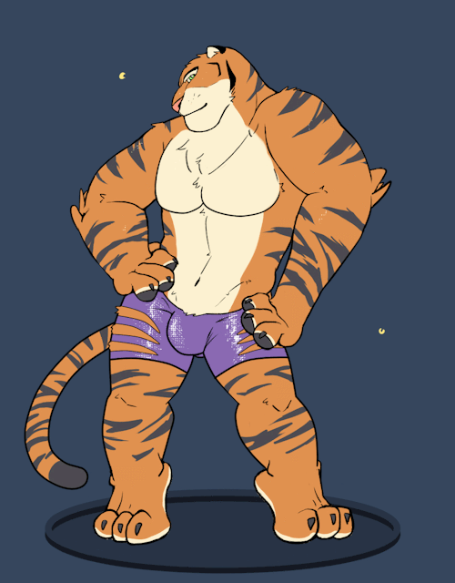 tigre sexy, danser
