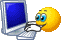 smiley, cirus, ordinateur