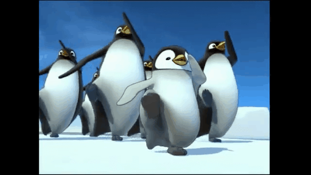happy feet, pingouin, pingouins qui dansent, danser, banquise
