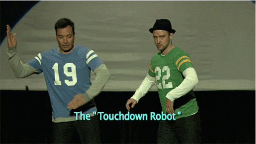 jimmy fallon, justin timberlake, robot dance