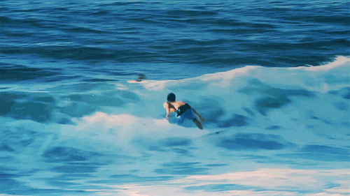 vague, eau, mer, ocean, surf