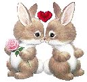 coeur, lapins