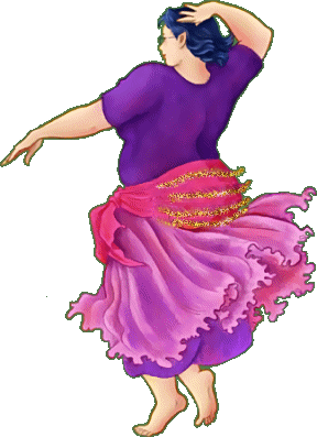 woman dancing, gitane