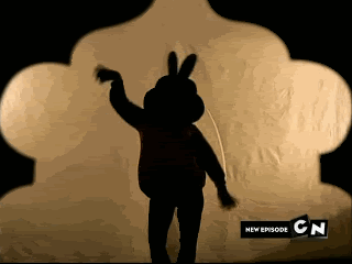bunny, silhouette de lapin, hip hop, la vague