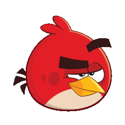 red angry birds Image, animated GIF