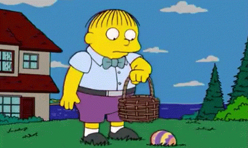les simpson, the simpsons, paques, chocolat, easter, chocolate